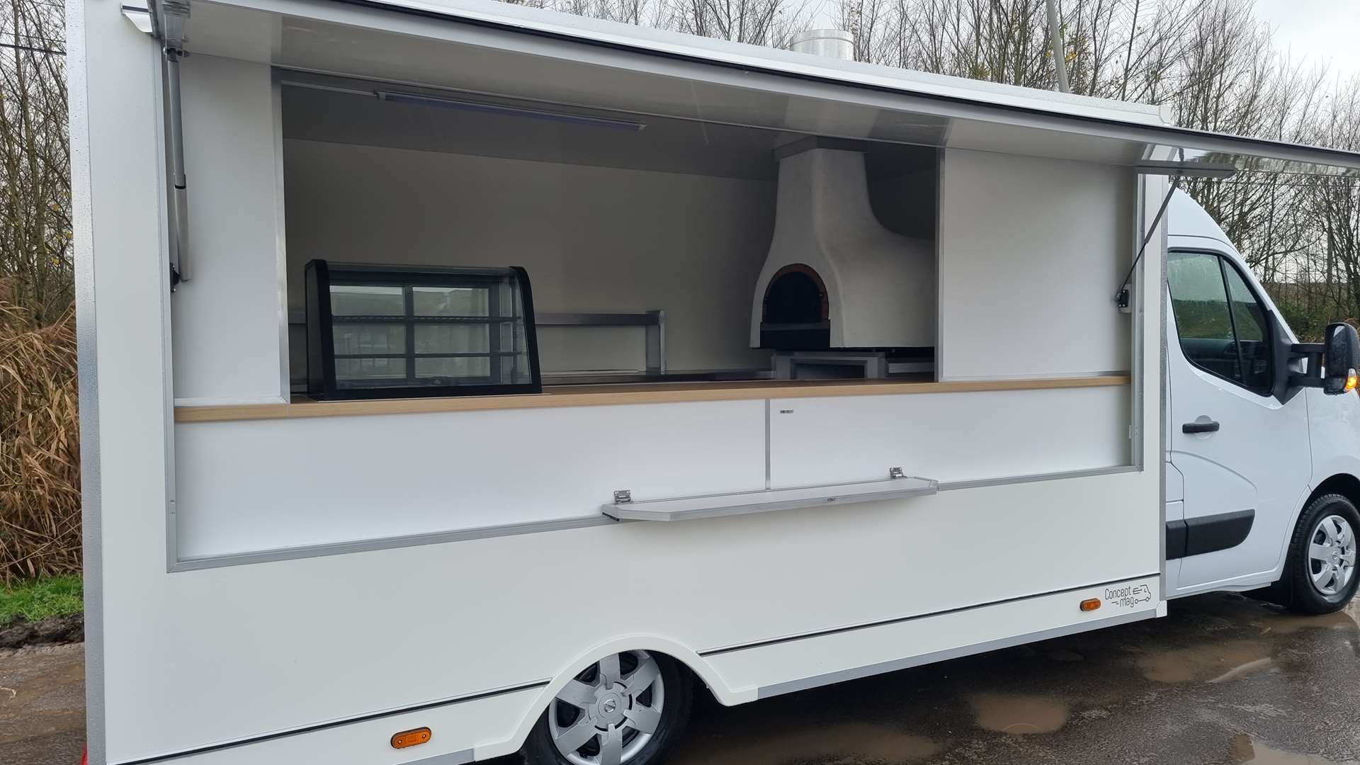 Foodtruck Xl Pizza Au Feu De Bois Concept Mag Constructeur De