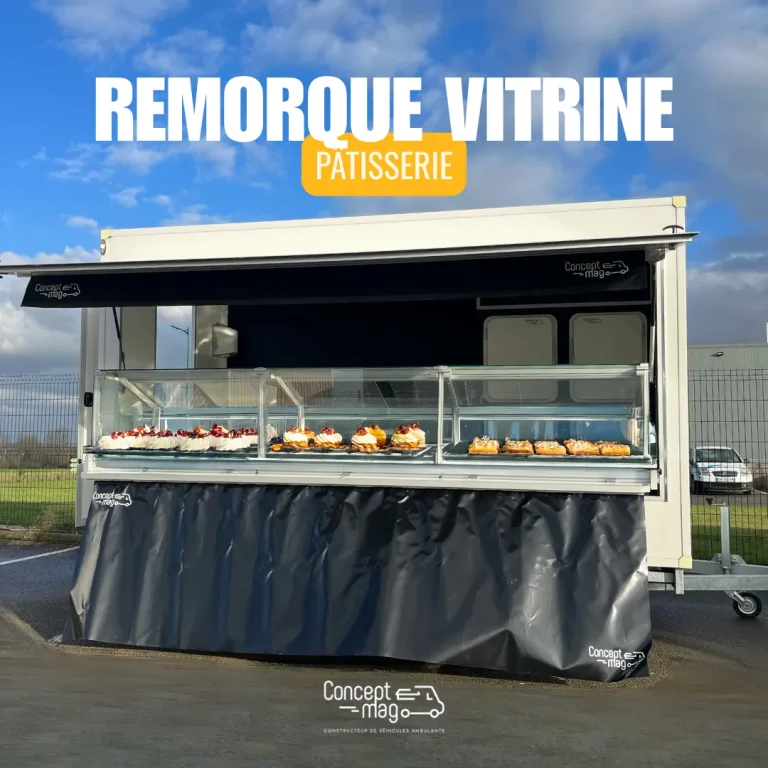 remorque vitrine