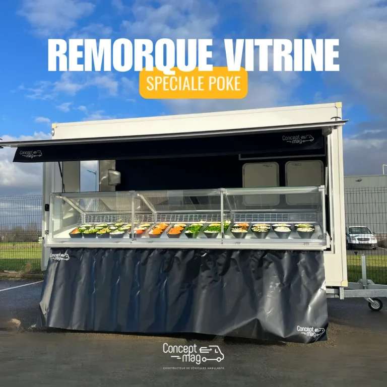 remorque vitrine