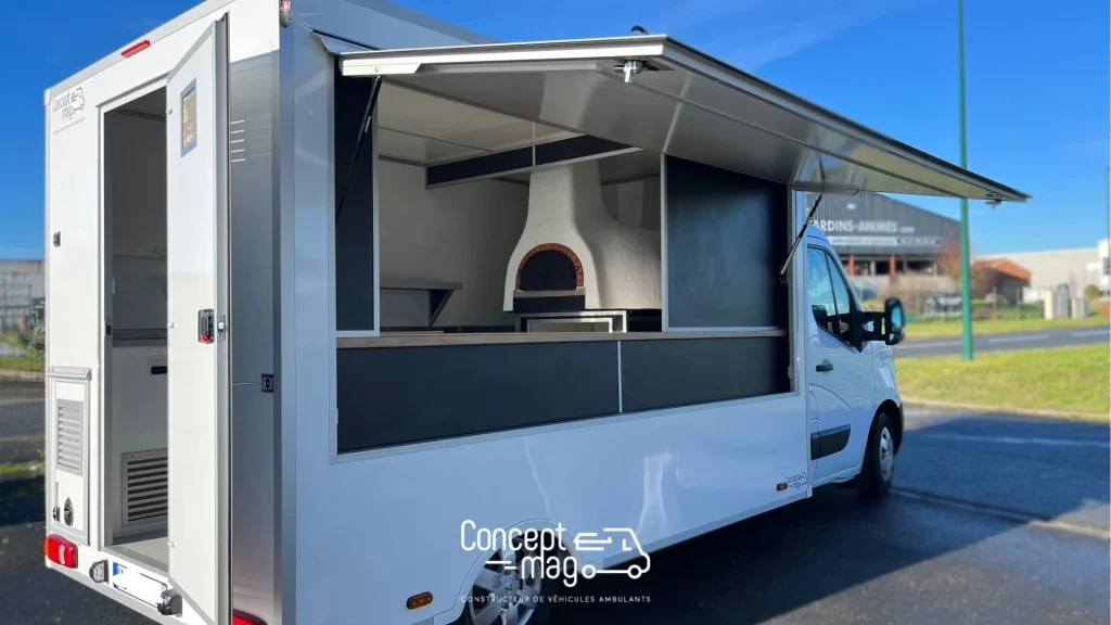 Food truck pizza bois évolution