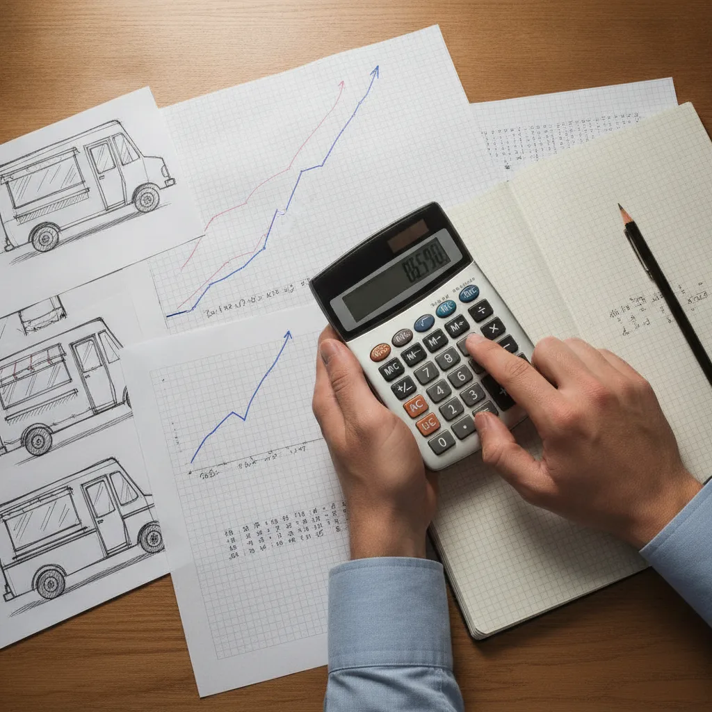 budget global ouvrir food truck