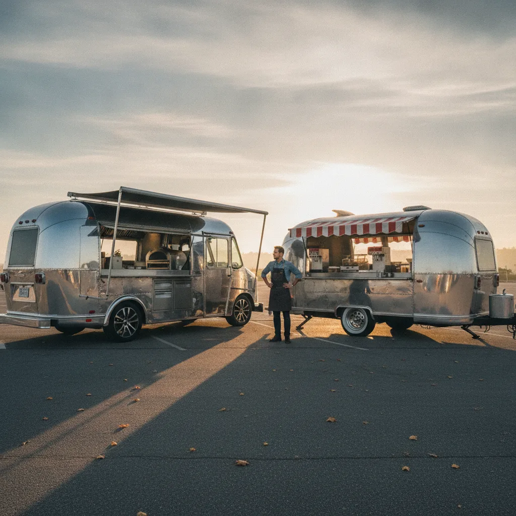 Food truck vs remorque, avantages et inconvénients 2026 - food truck vs remorque avantages