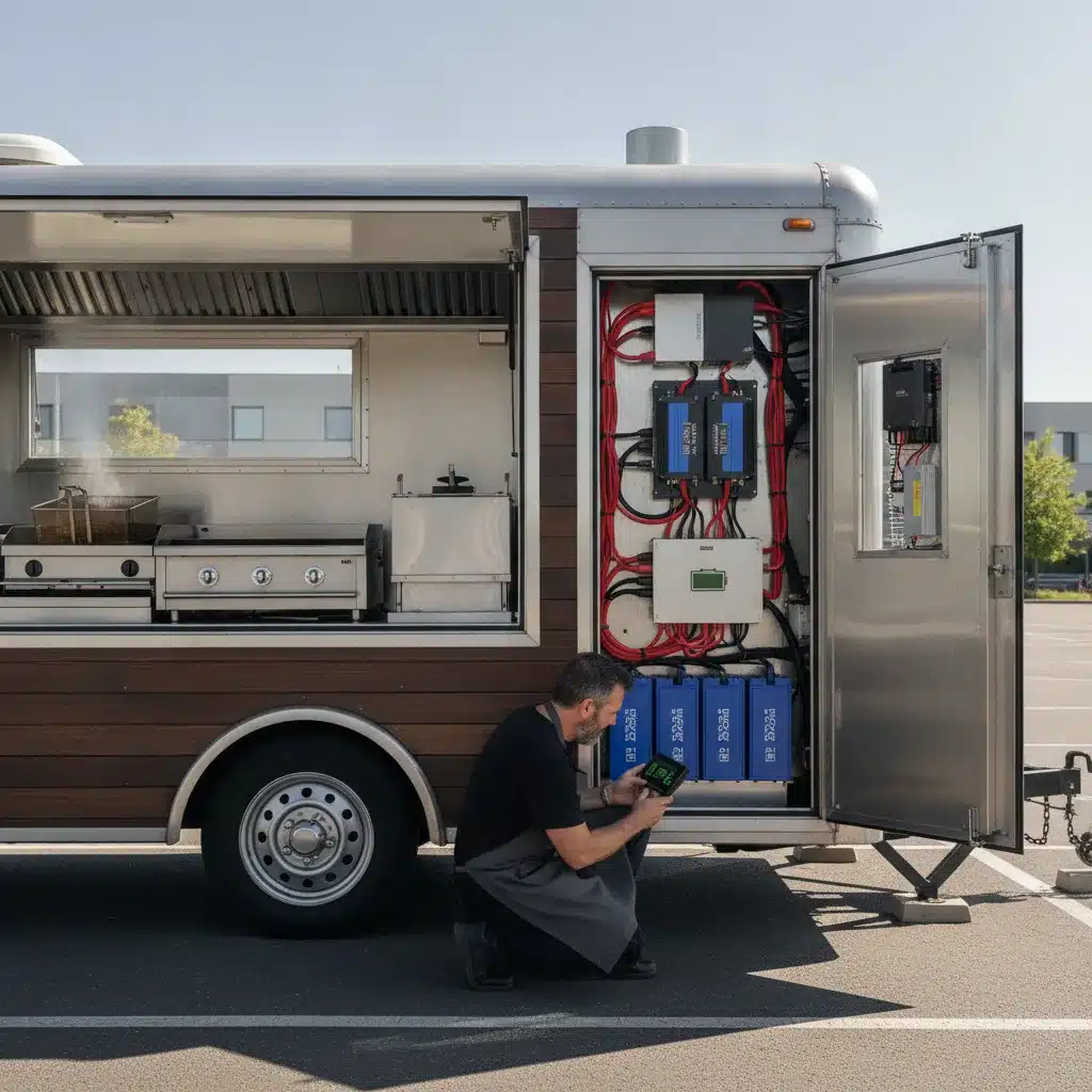 Batterie lithium food truck, autonomie et dimensionnement - batterie lithium food truck autonomie