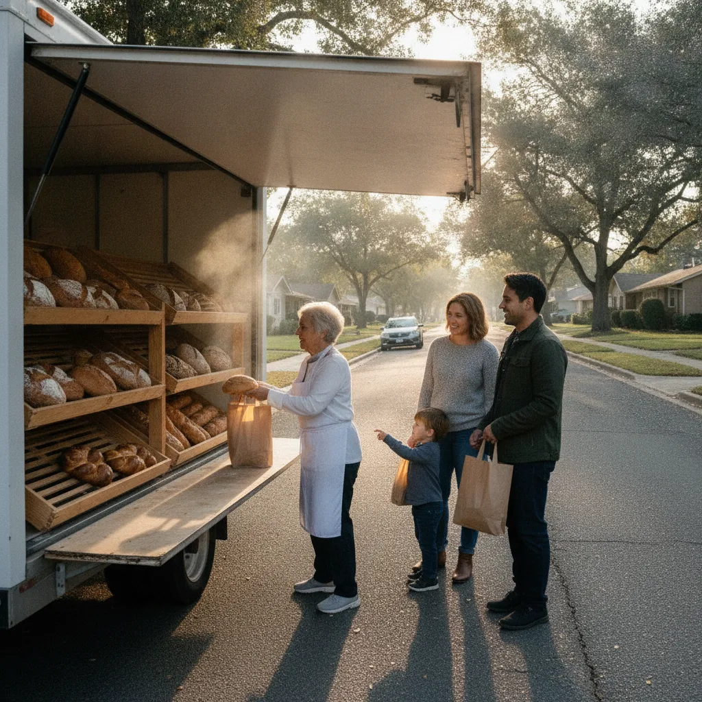 camion boulangerie mobile