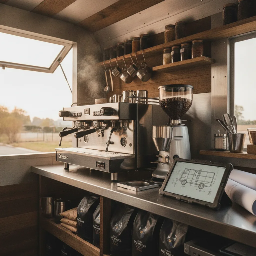 coffee truck concept équipement rentabilité