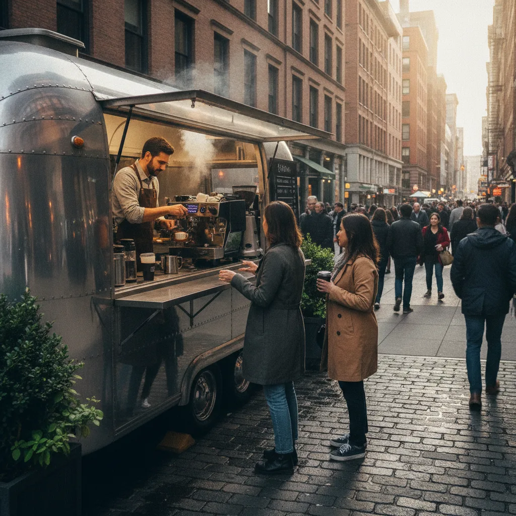 coffee truck concept équipement rentabilité