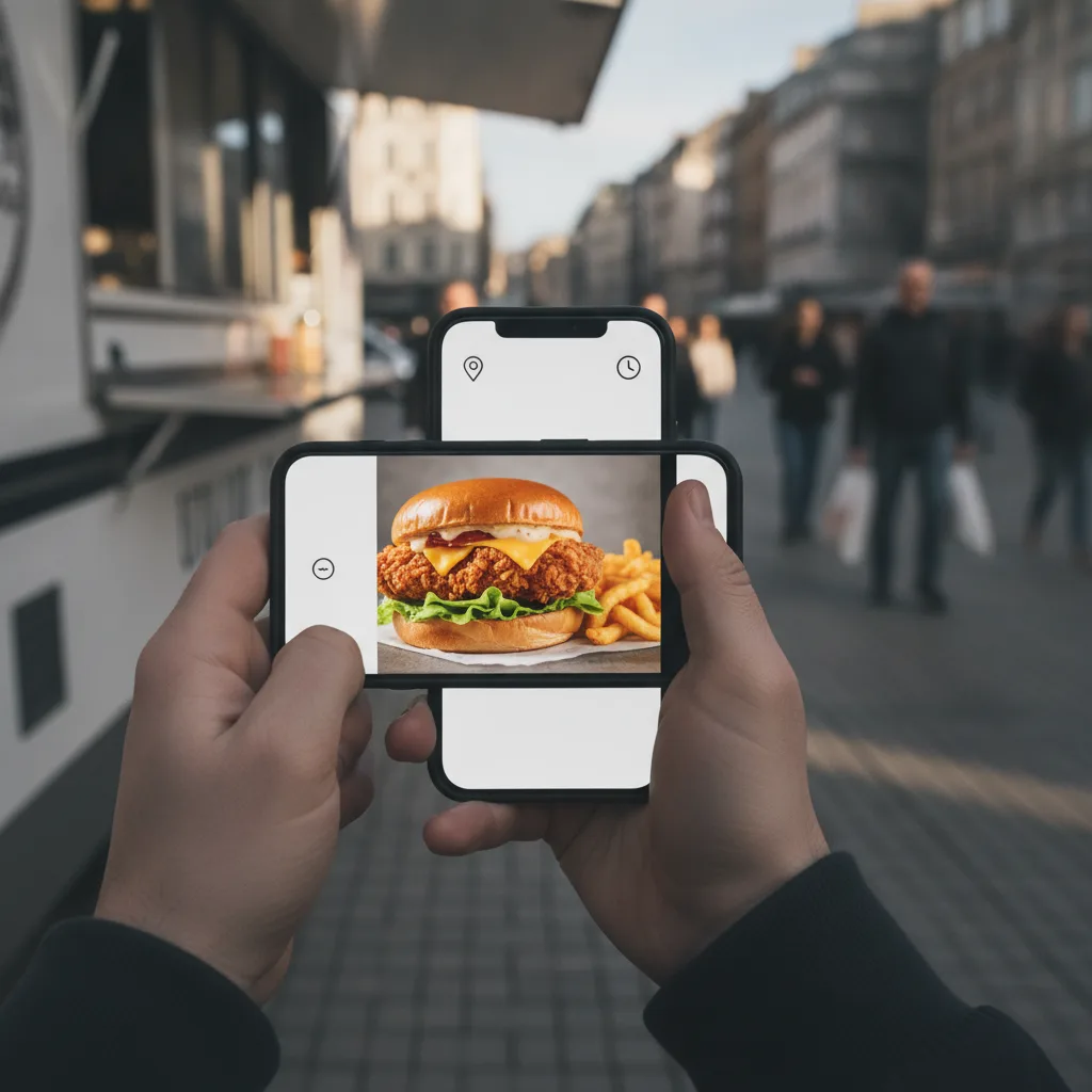 communication réseaux sociaux food truck
