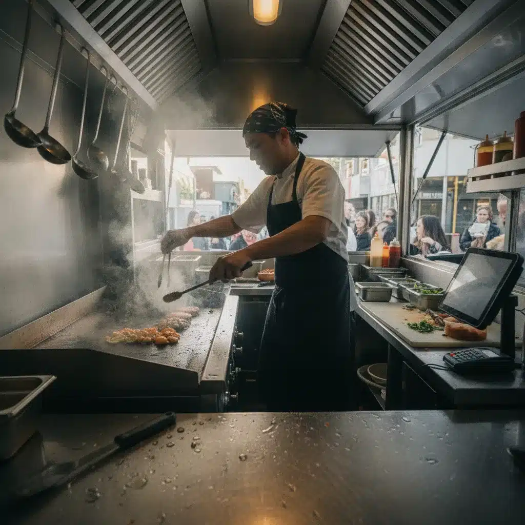 ergonomie poste travail food truck