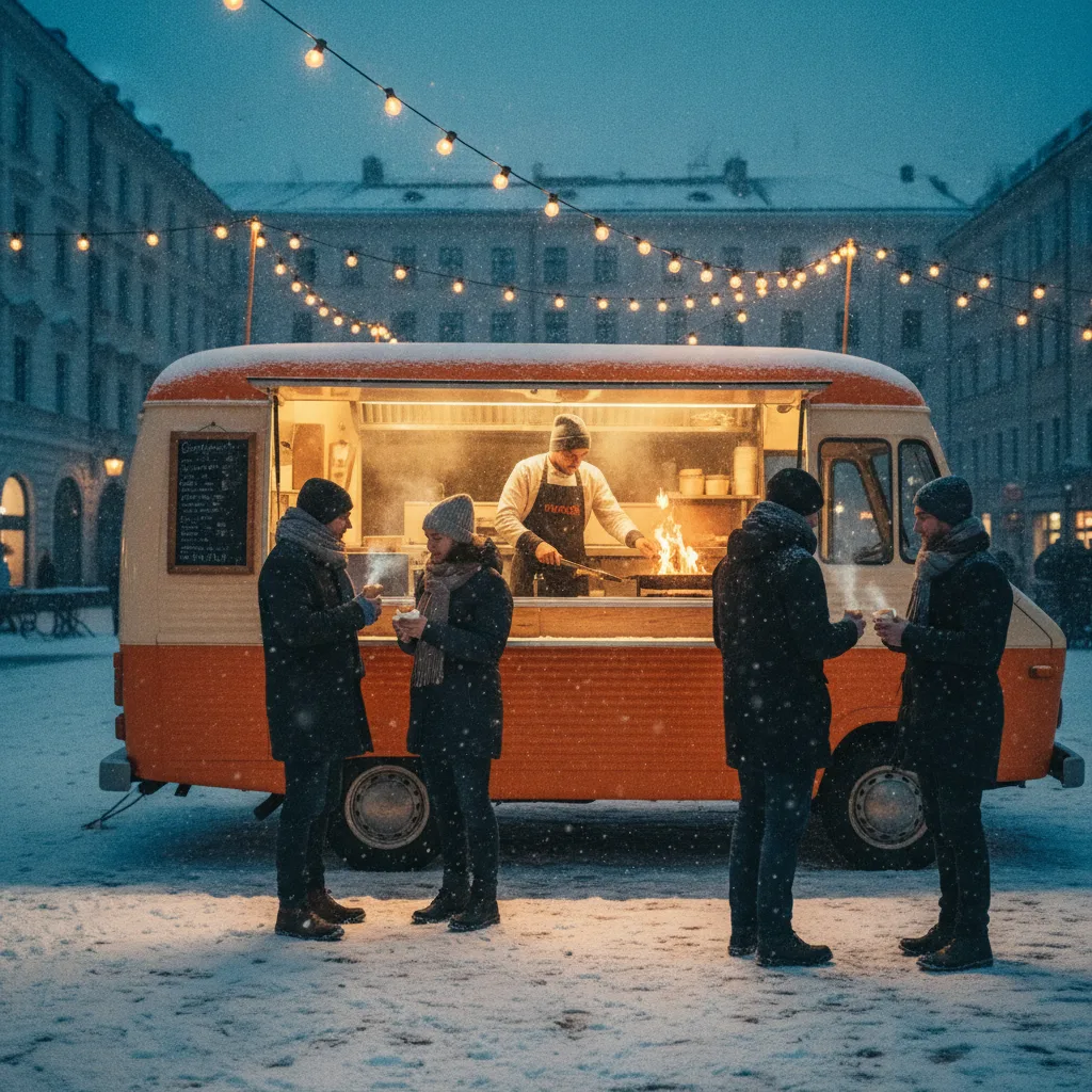 Food truck en hiver, 10 stratégies de rentabilité 2026 - food truck hiver strategies