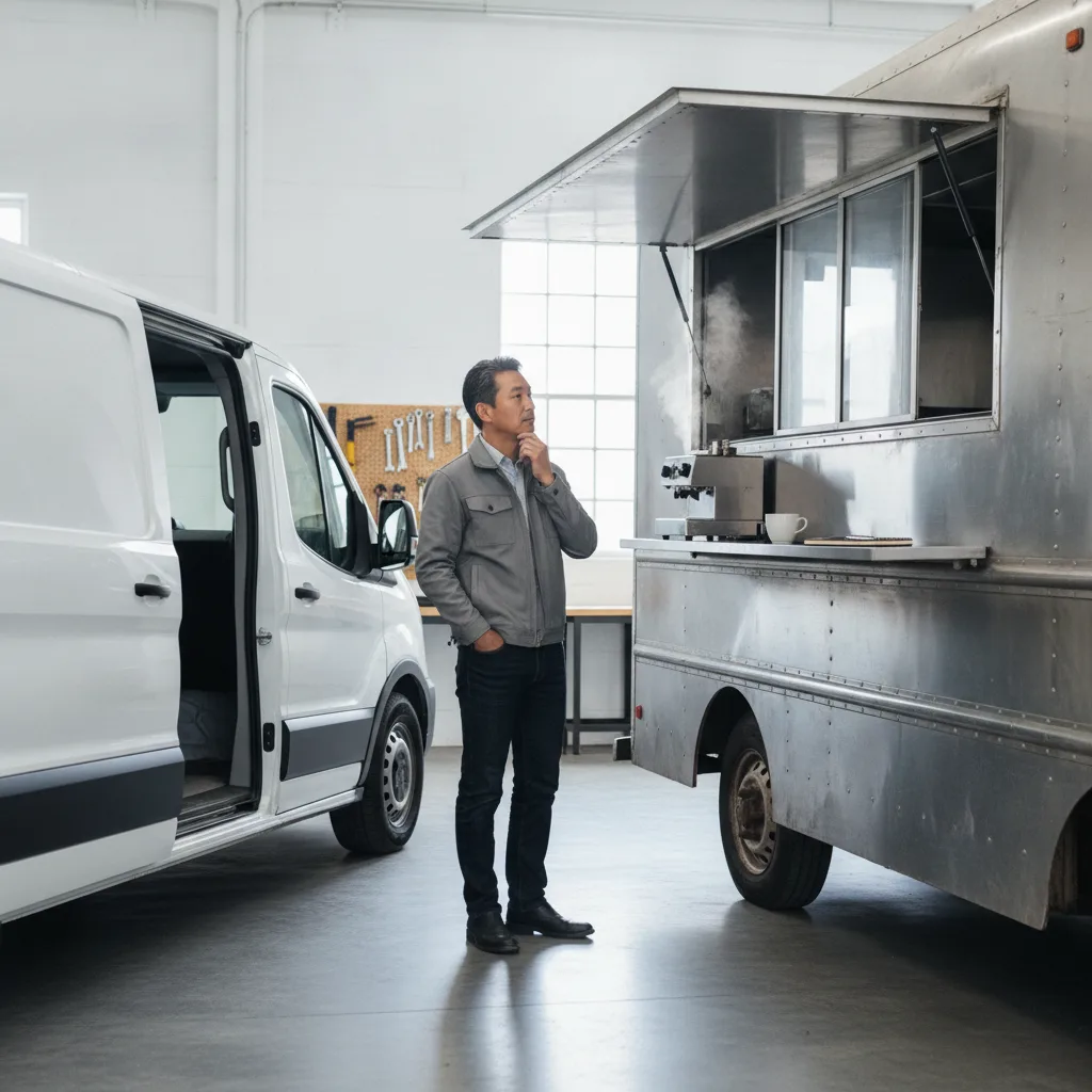 food truck occasion vs neuf comparatif