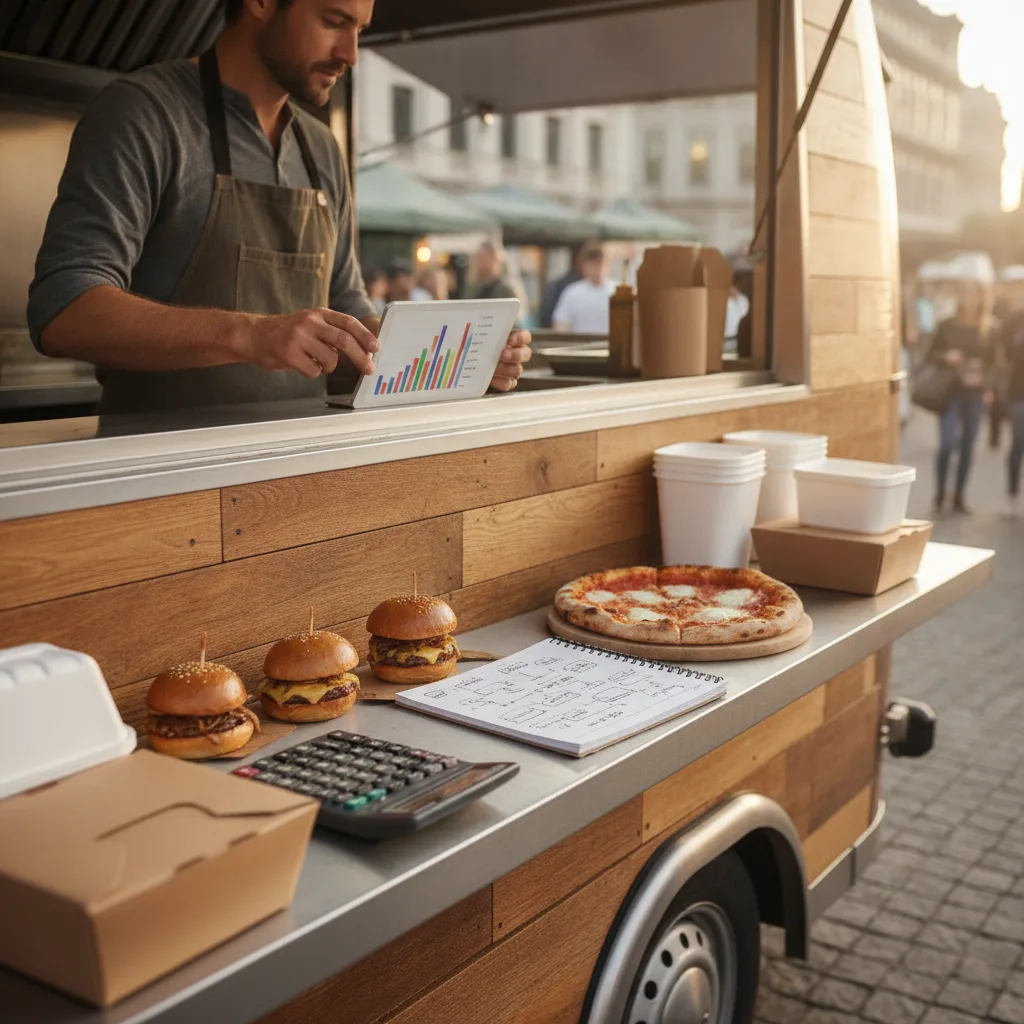 Menu et carte food truck – pricing et prix rentables - menu carte food truck pricing