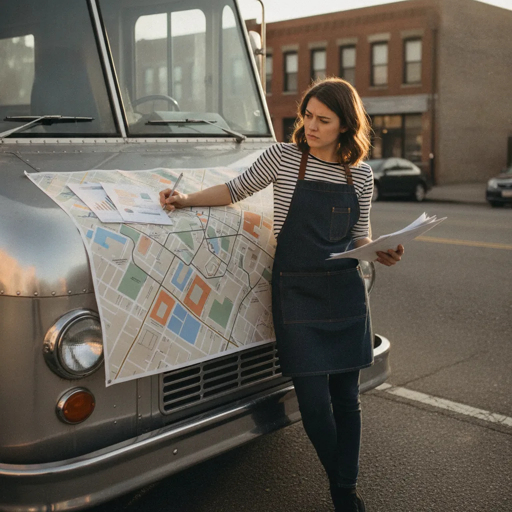 obtenir emplacement food truck