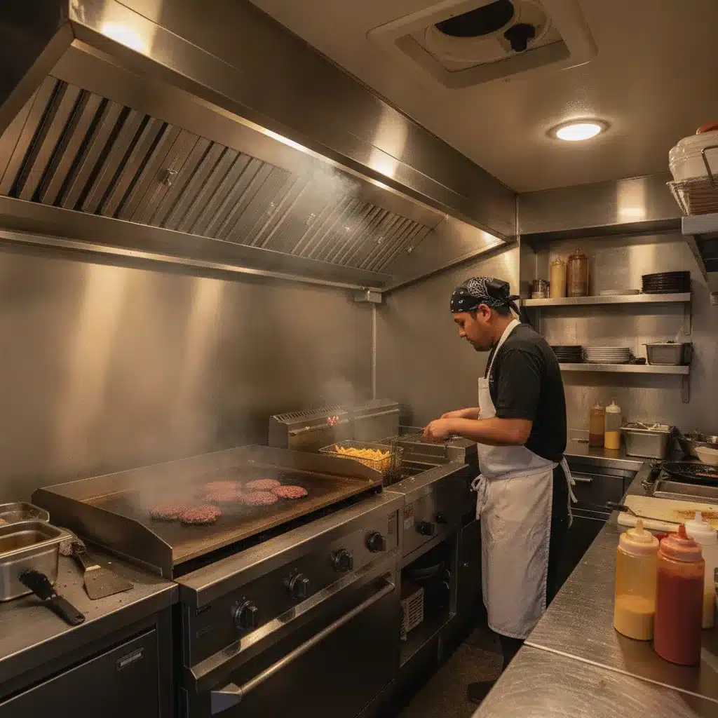 Ventilation hotte food truck, normes et installation - ventilation hotte food truck