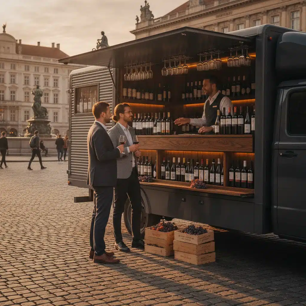 Wine truck camion caviste – réglementation et budget - wine truck camion caviste