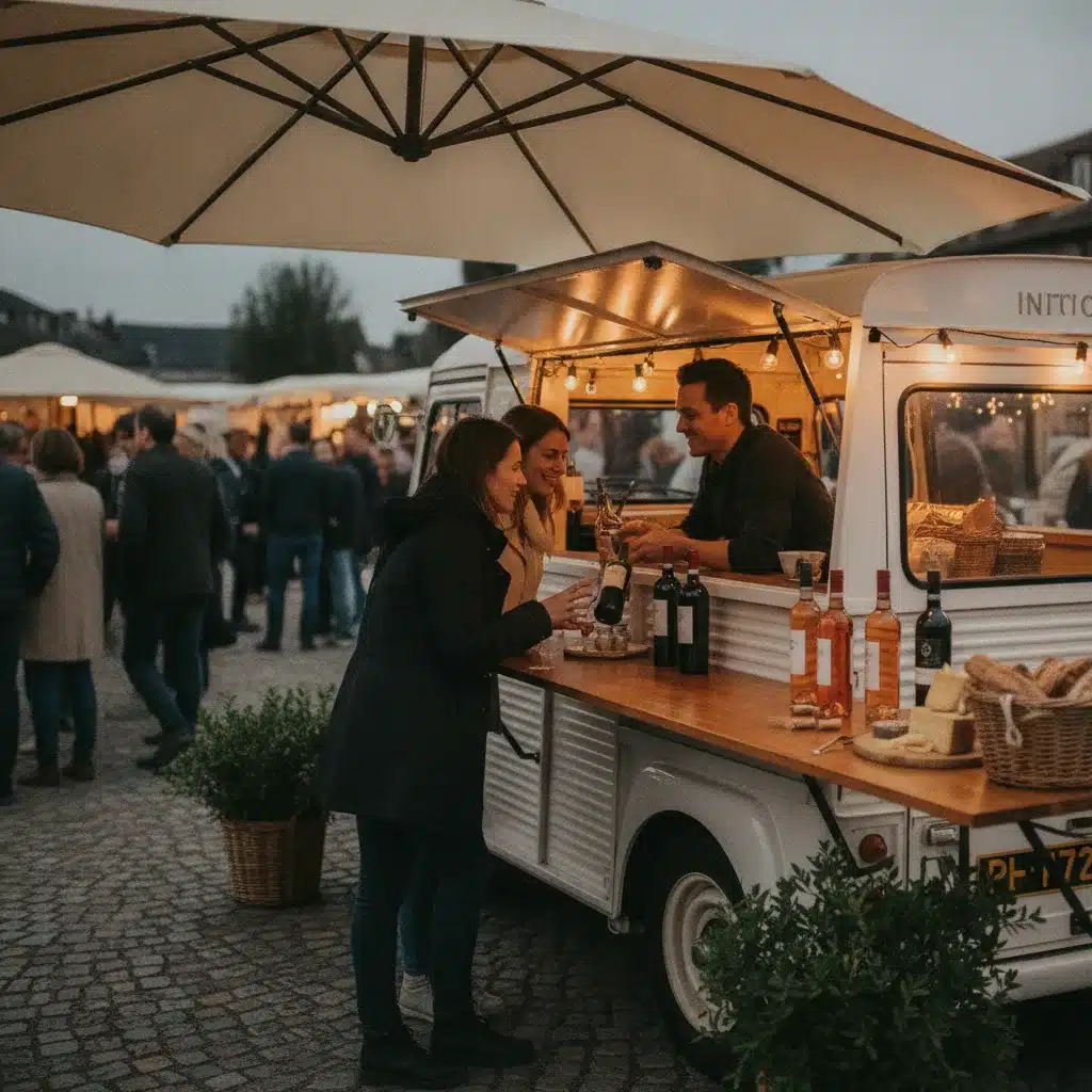 wine truck camion caviste
